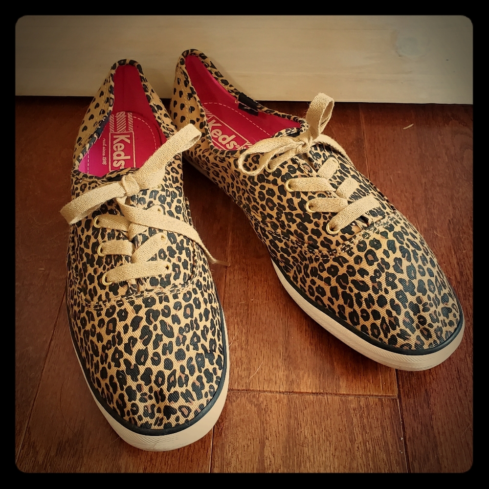Keds Leopard Animal Print Leopard Casual Sneakers